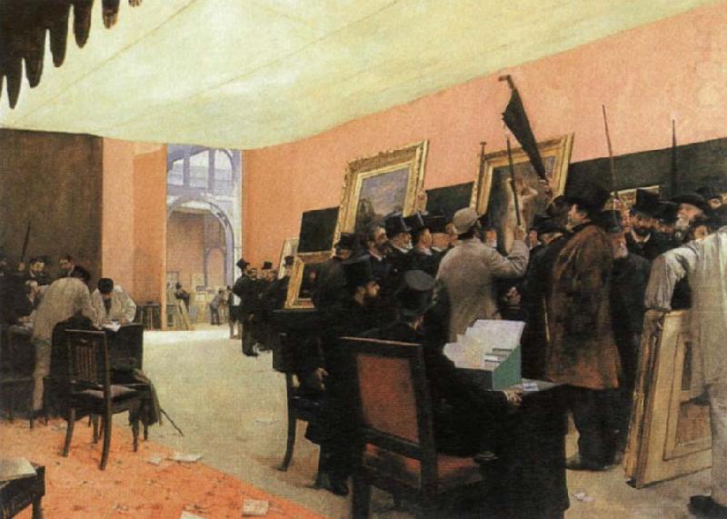 The Salon Jury, Henri Gervex
